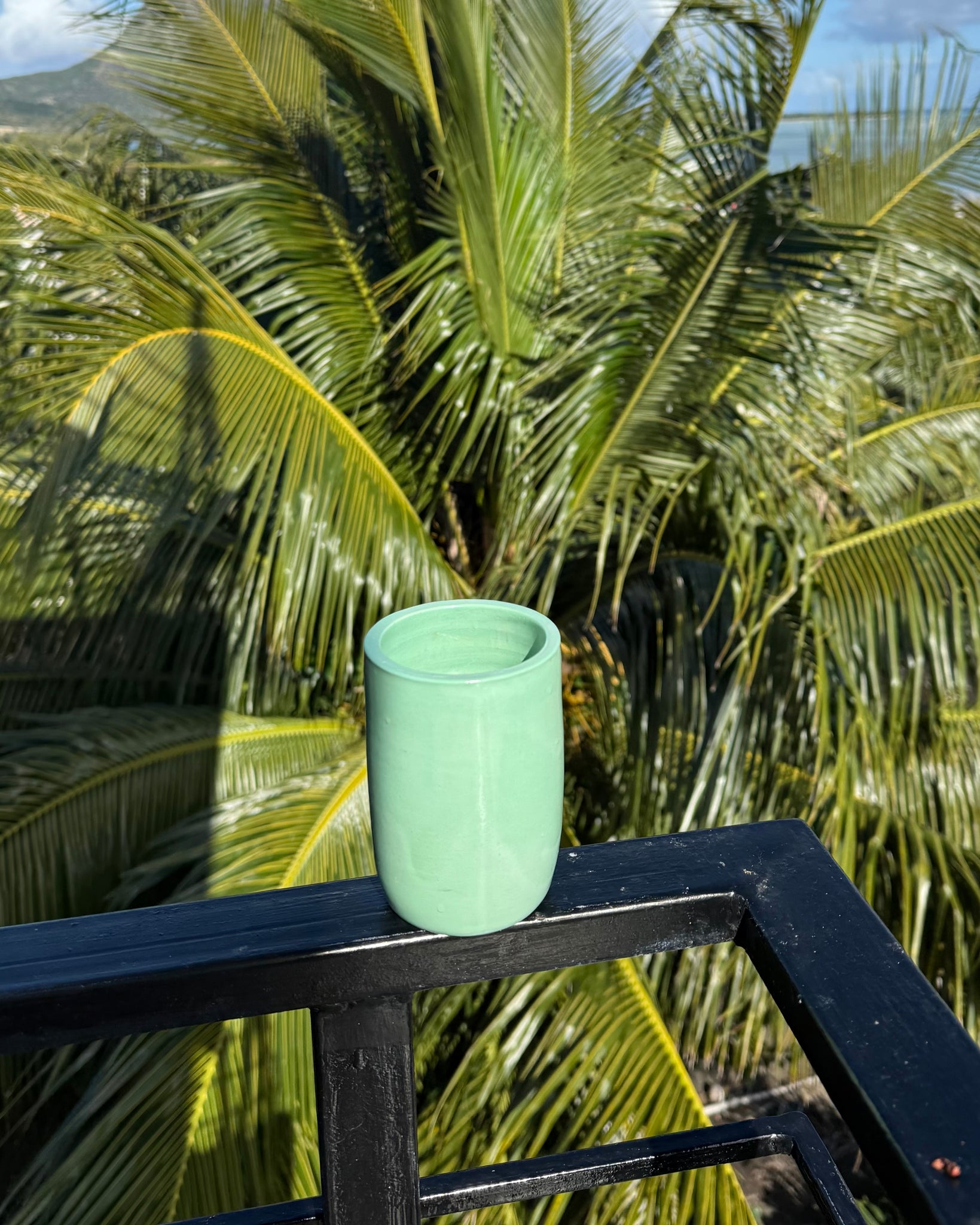 Tall Cup in Green